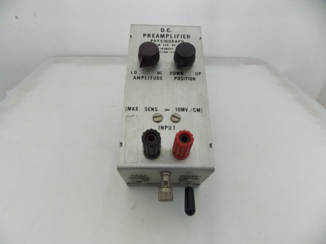 Pré-amplificador usado no fisiógrafo